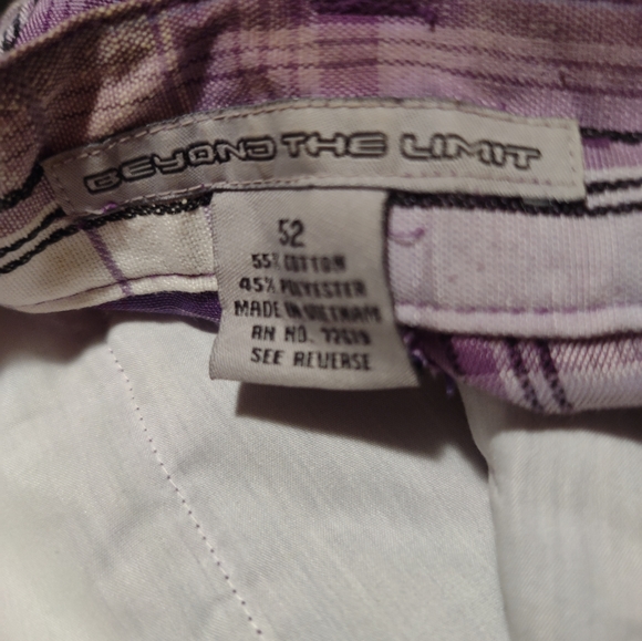 JOHN SON MEN'S T SHIRT SIZE 5XL, MEN'S, BEYOND THE LIMIT SHORTS, 52 WAIST. - Picture 6 of 6